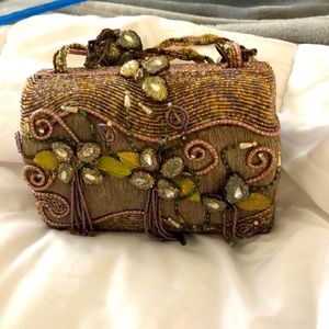 Vintage Mary Frances beaded handbag/purse